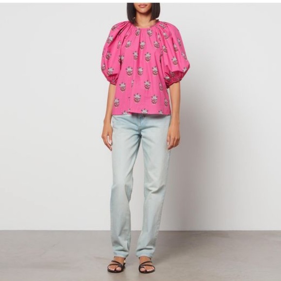 Rhode Rowan top hot pink NWOT - Picture 3 of 8